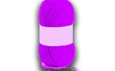 Bola de lana escolar en varios colores.